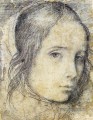 Tête d’une fille Diego Velázquez